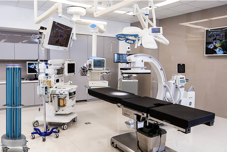 Aplicarea clinică a inactivării cu ultraviolete C în mediile contaminate din spitale