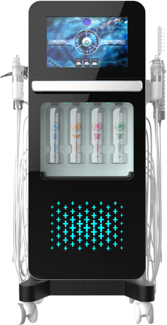 Sistem Oxygen Facial 17 în 1 cu analizor de piele